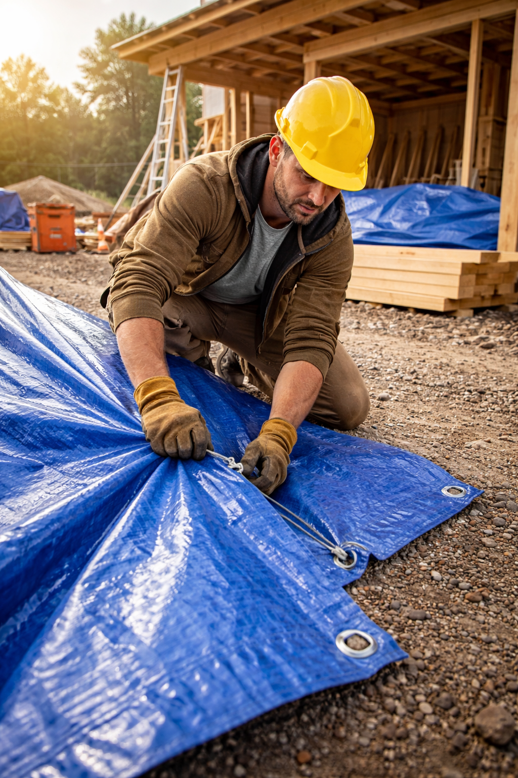 Bulk Tarps for Contractors