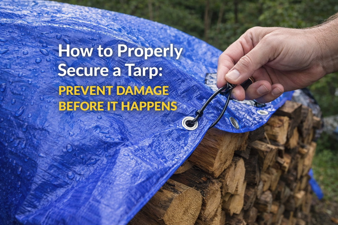 How to Properly Secure a Tarp: Prevent Damage Before It Happens