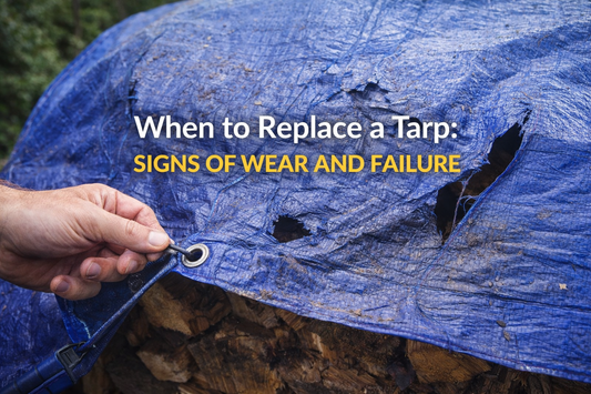When to Replace a Tarp: Signs of Wear and Failure