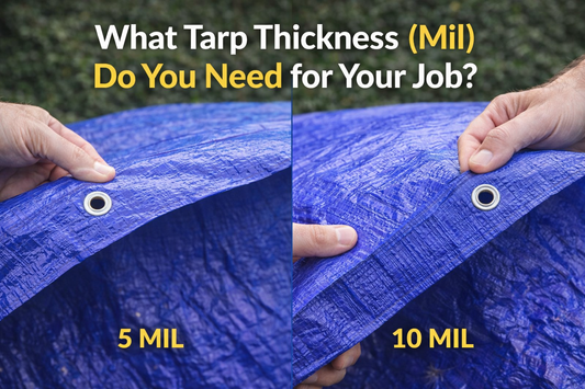 What Tarp Thickness (Mil) Do You Need for Your Job?