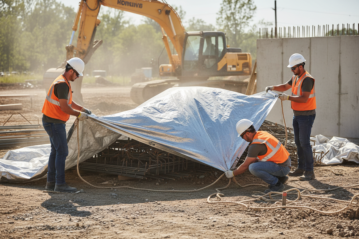Construction Tarps | Heavy Duty Job Site & Contractor Tarps – TarpsOnly.com