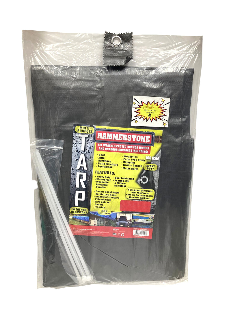 Tarp 20 X 30 Ft Silver Heavy Duty 160 Gsm - THD20X30